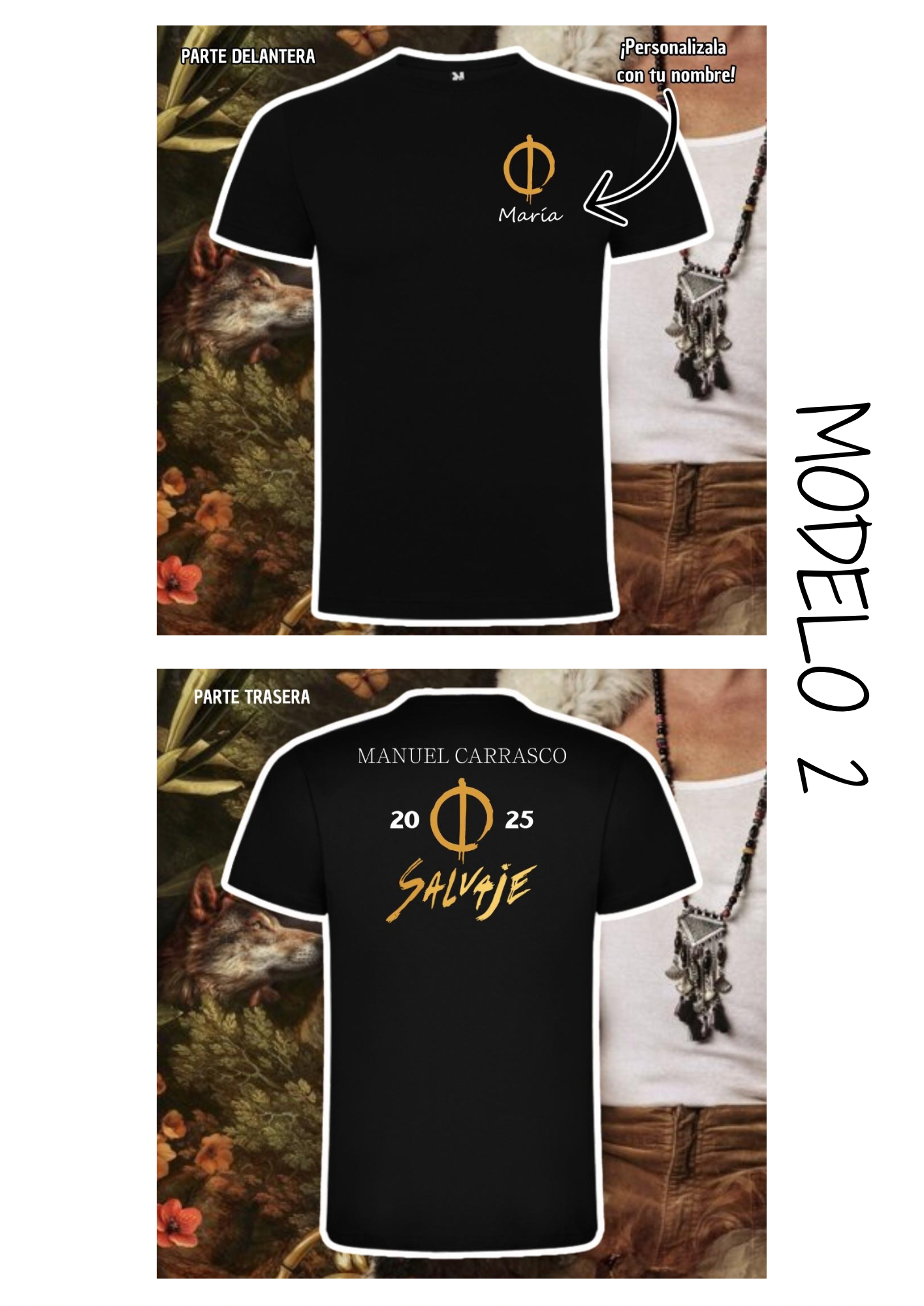 CAMISETA MANUEL CARRASCO SALVAJE