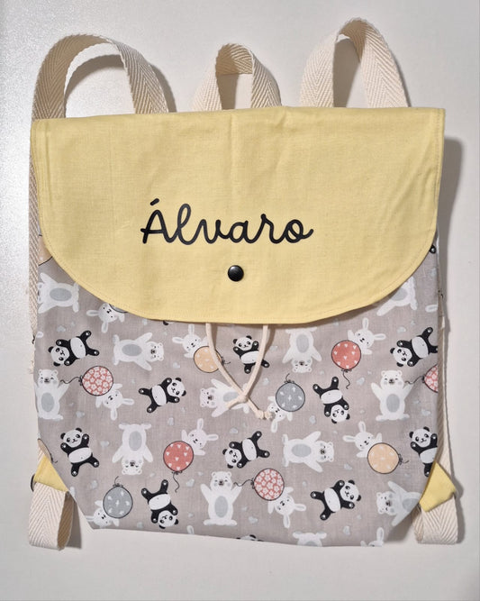 MOCHILA OSOS PANDAS