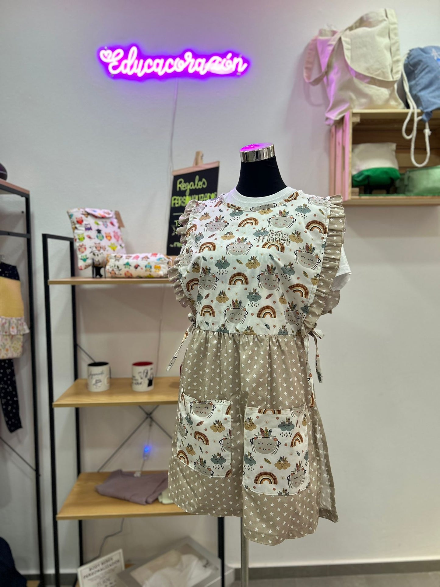 BATA ARCOÍRIS BEIGE