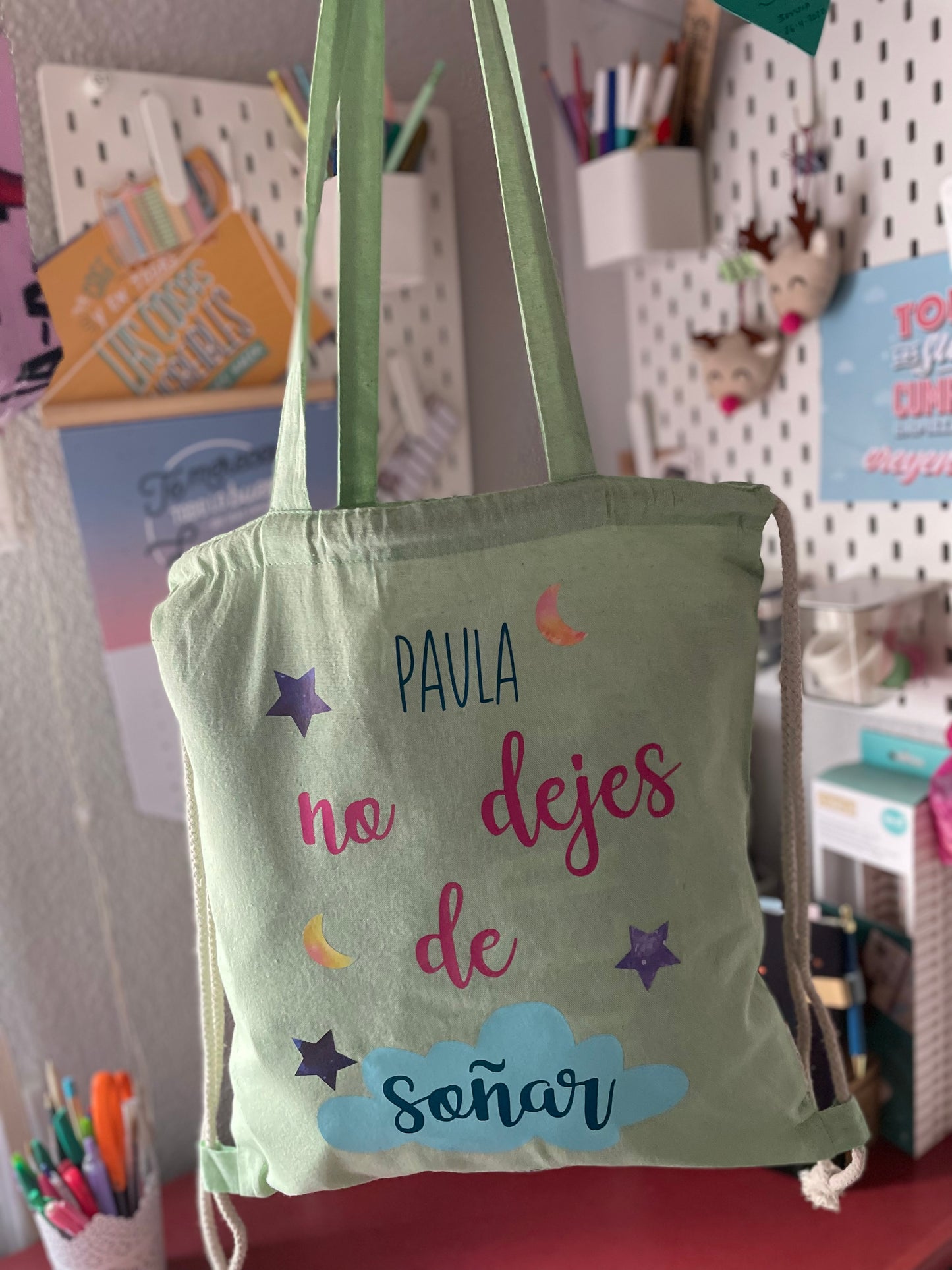 BOLSO MOCHILA “NO DEJES DE SOÑAR”