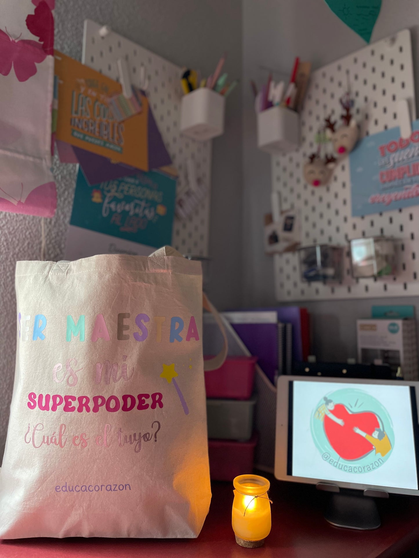 TOTE BAG “SER MAESTRA…”