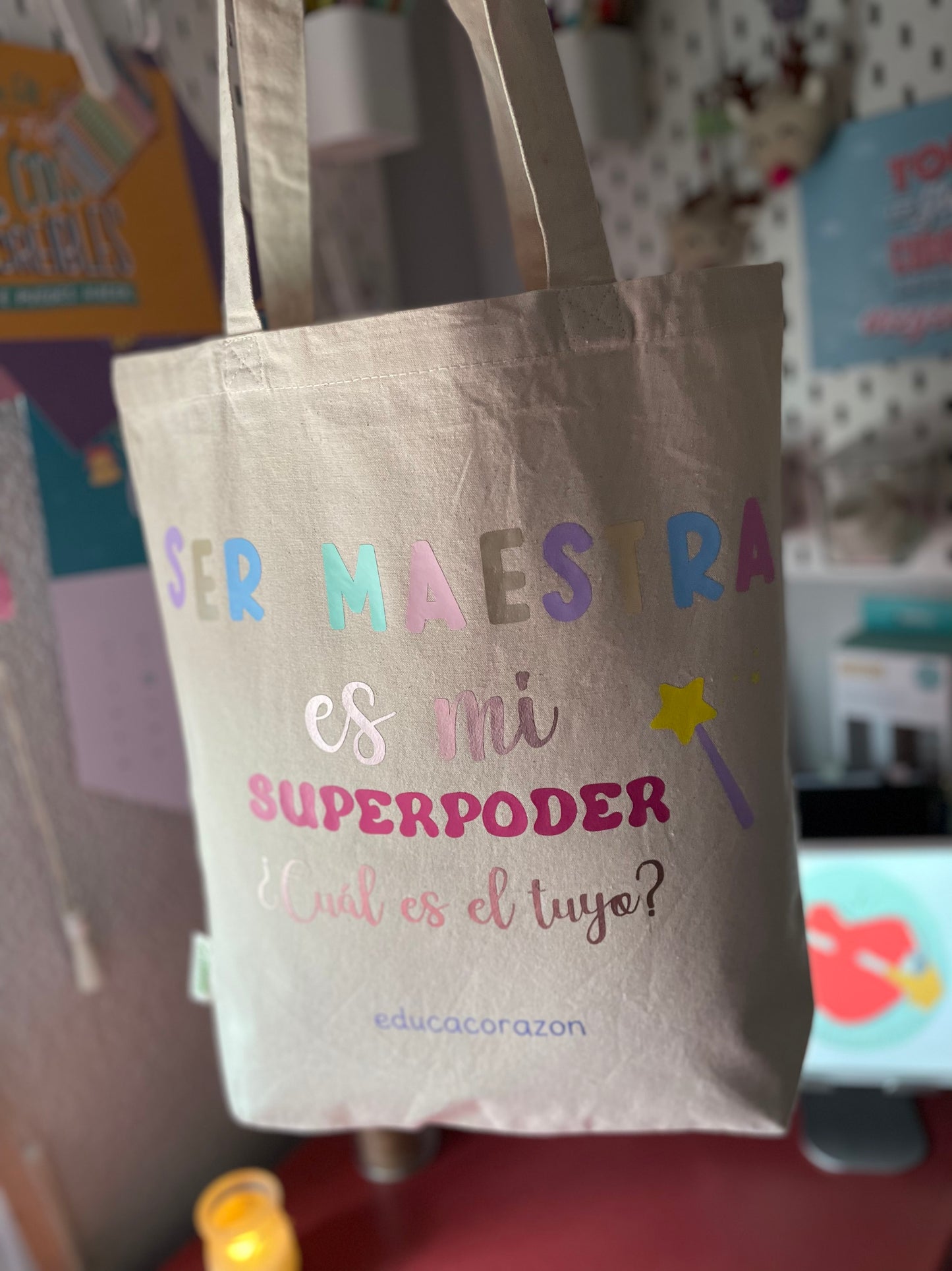 TOTE BAG “SER MAESTRA…”