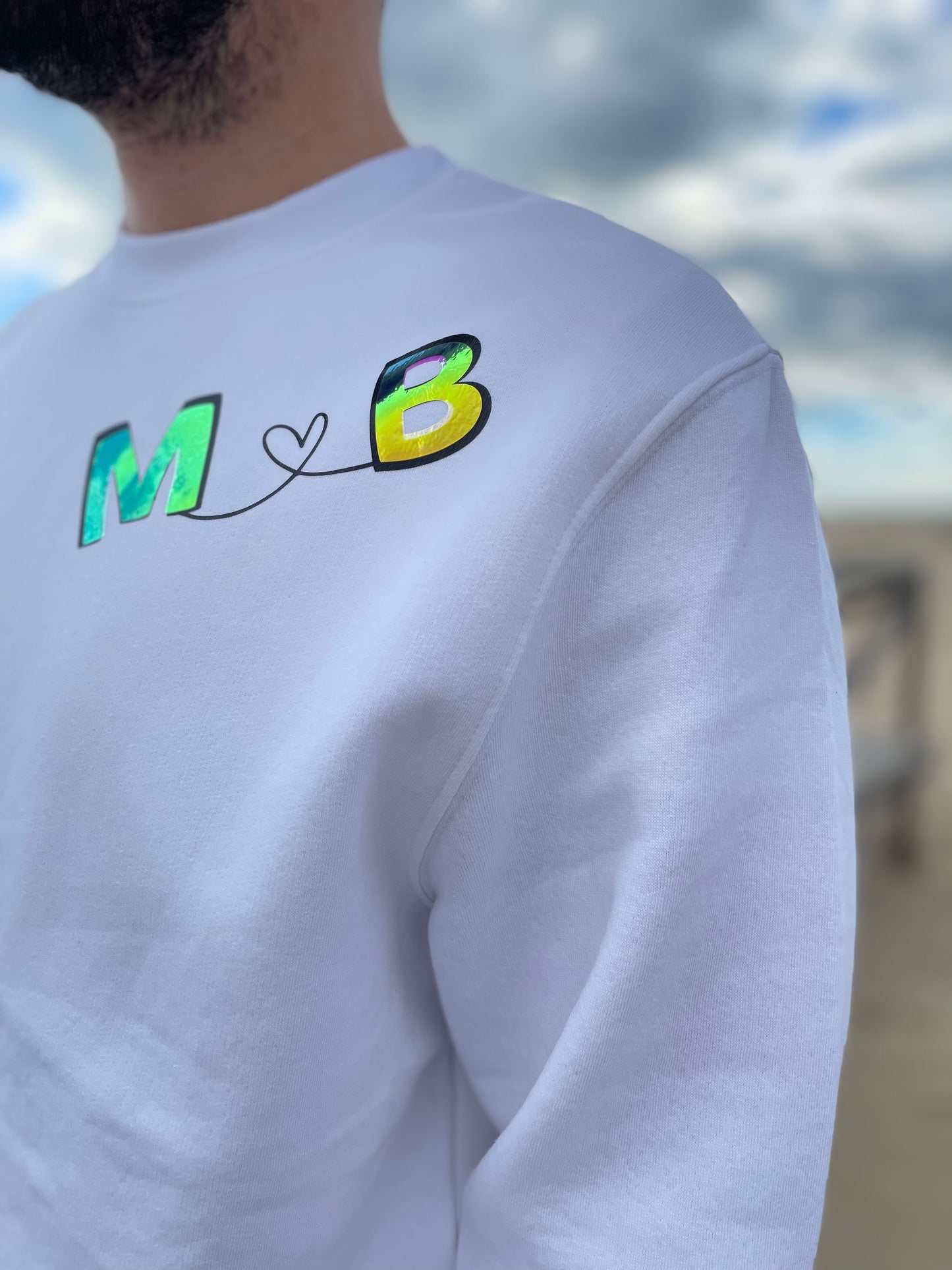 SUDADERA INICIALES ESPEJO