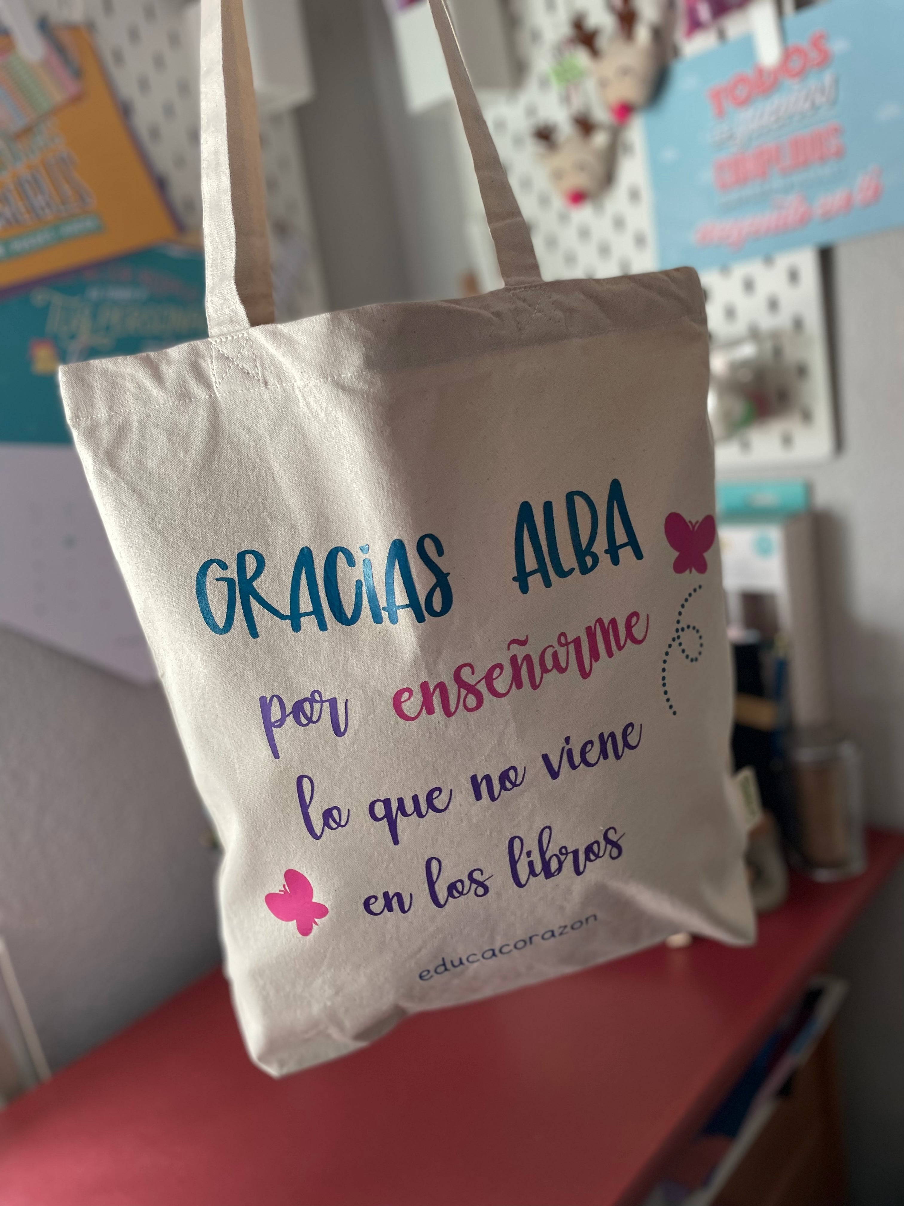 TOTE BAG PERSONALIZADA – Educacorazon