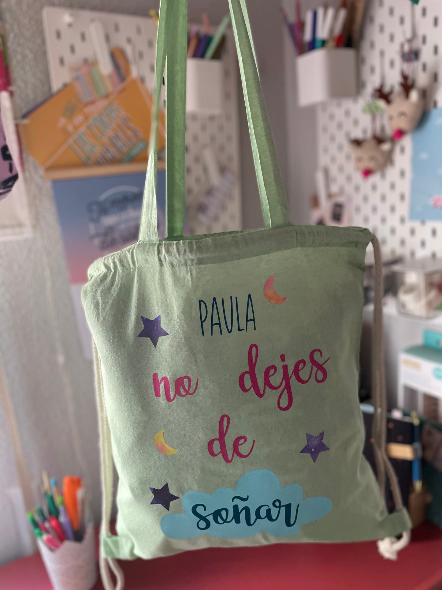 BOLSO MOCHILA “NO DEJES DE SOÑAR”
