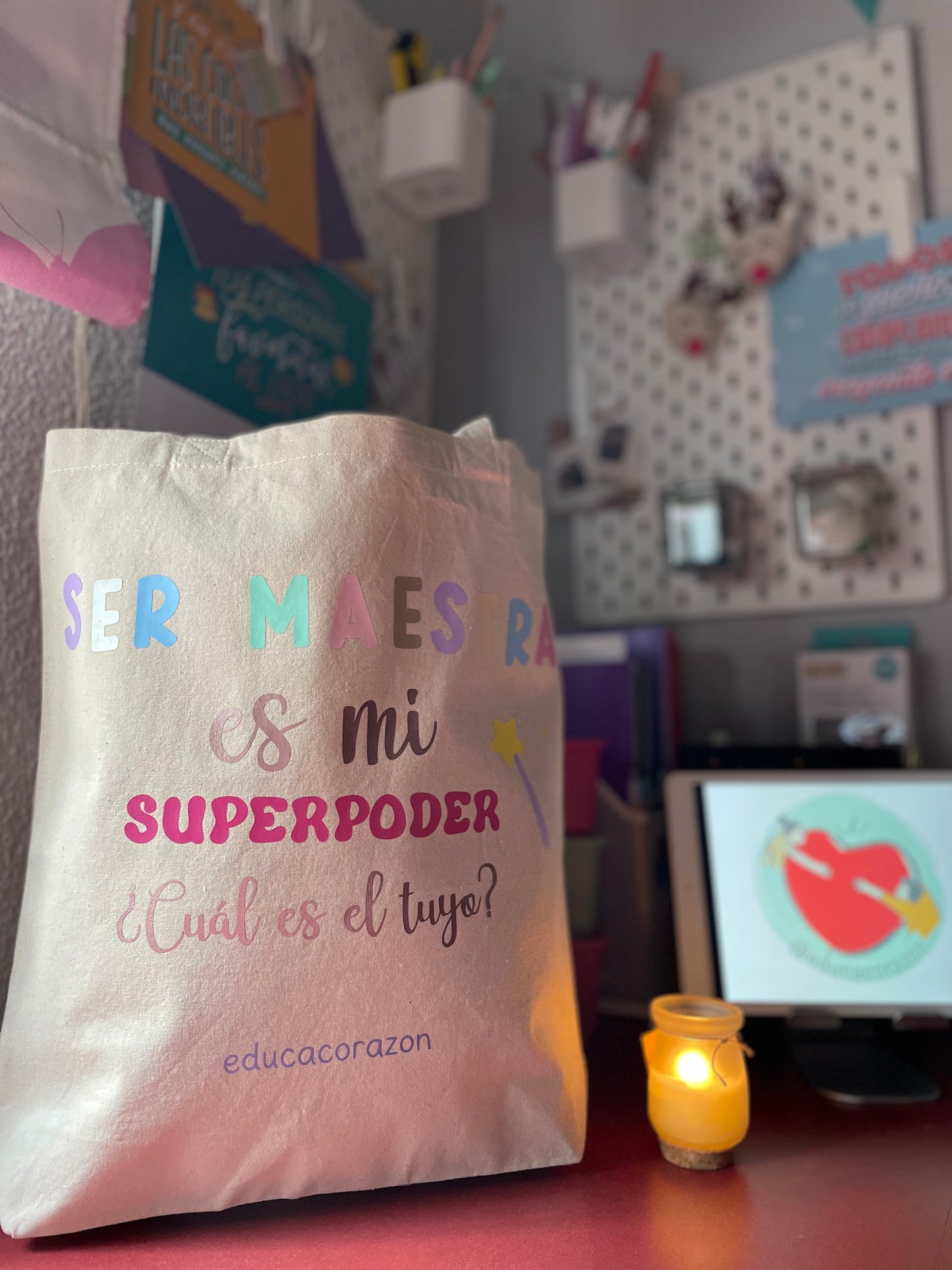 TOTE BAG “SER MAESTRA…”