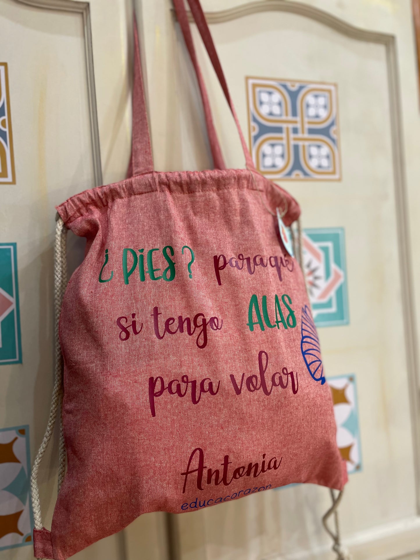 BOLSO MOCHILA “NO DEJES DE SOÑAR”