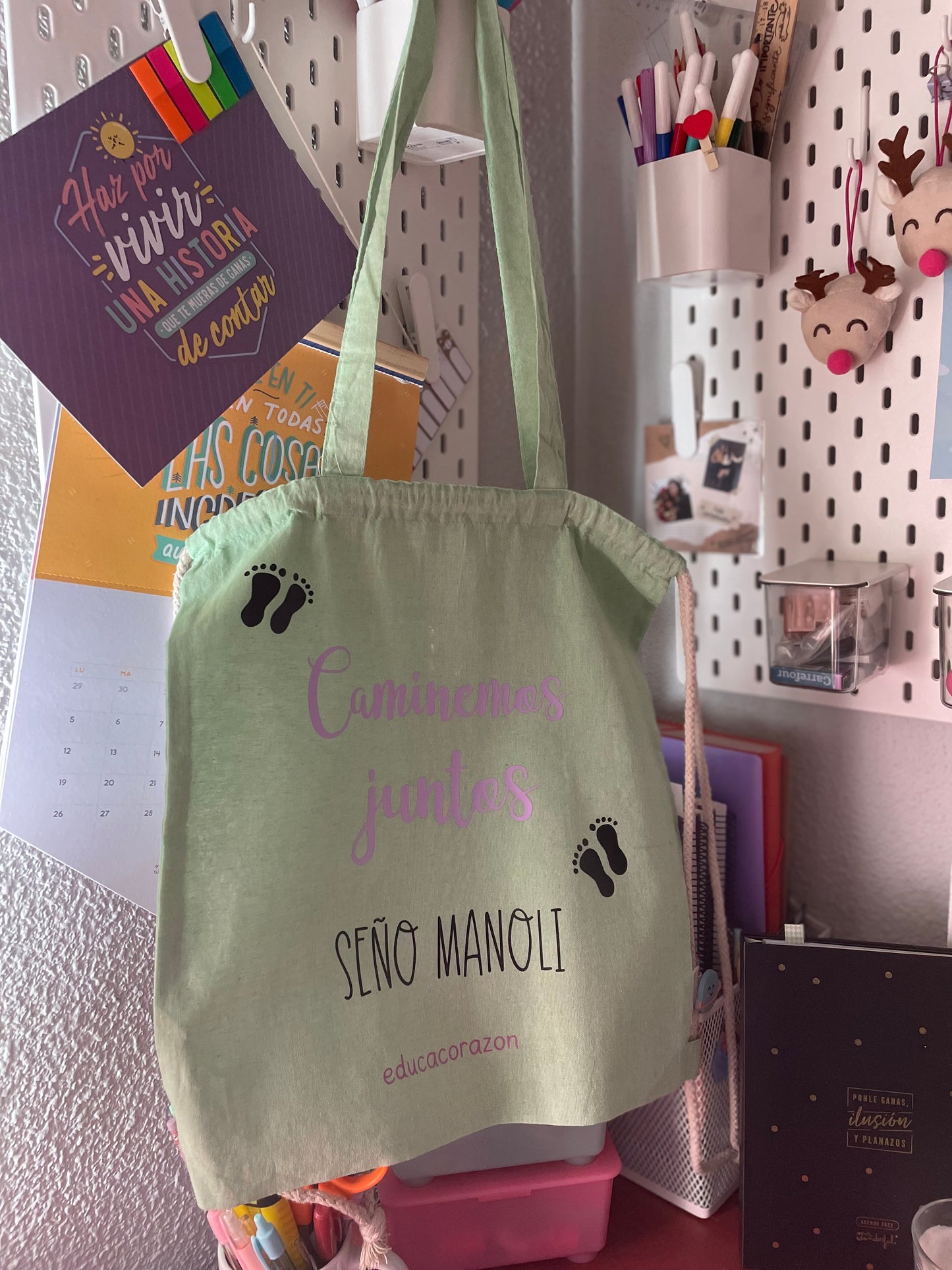 BOLSO MOCHILA “CAMINEMOS JUNTOS”