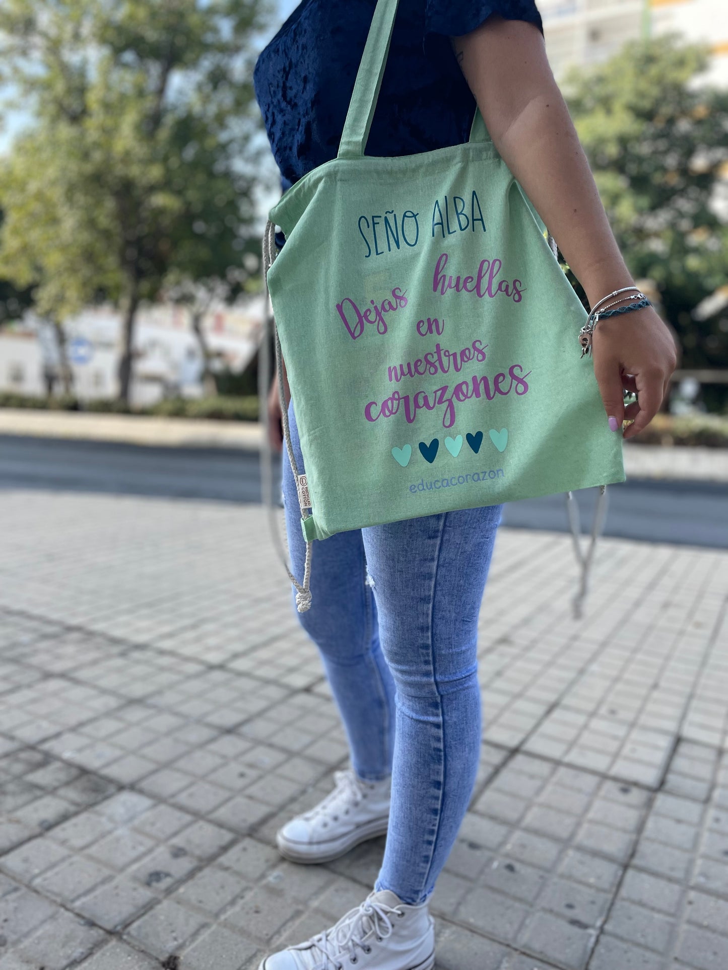 BOLSO MOCHILA “DEJAS HUELLAS”